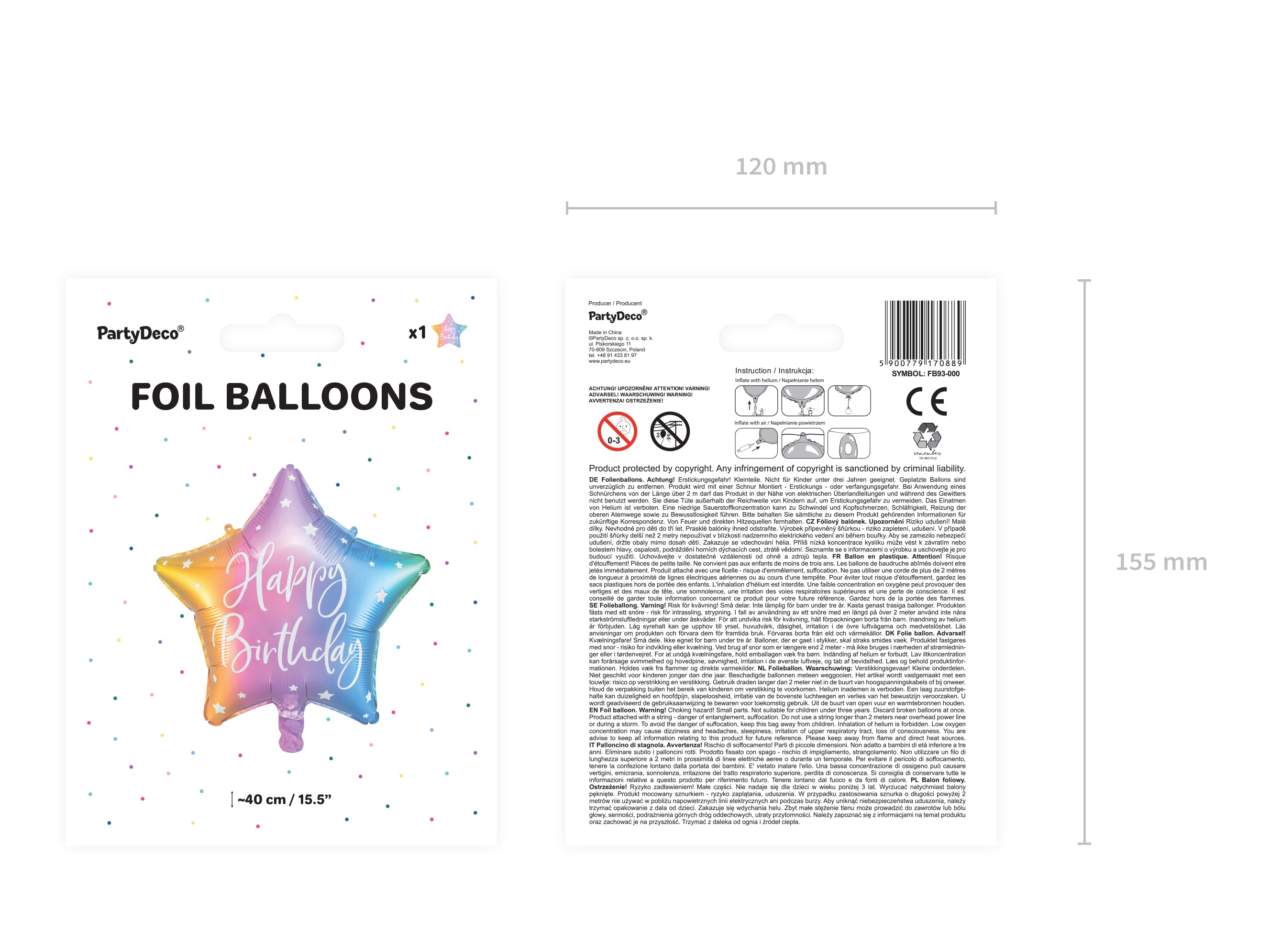 stern-folienballon-happy-birthday-45cm-bunt image 3