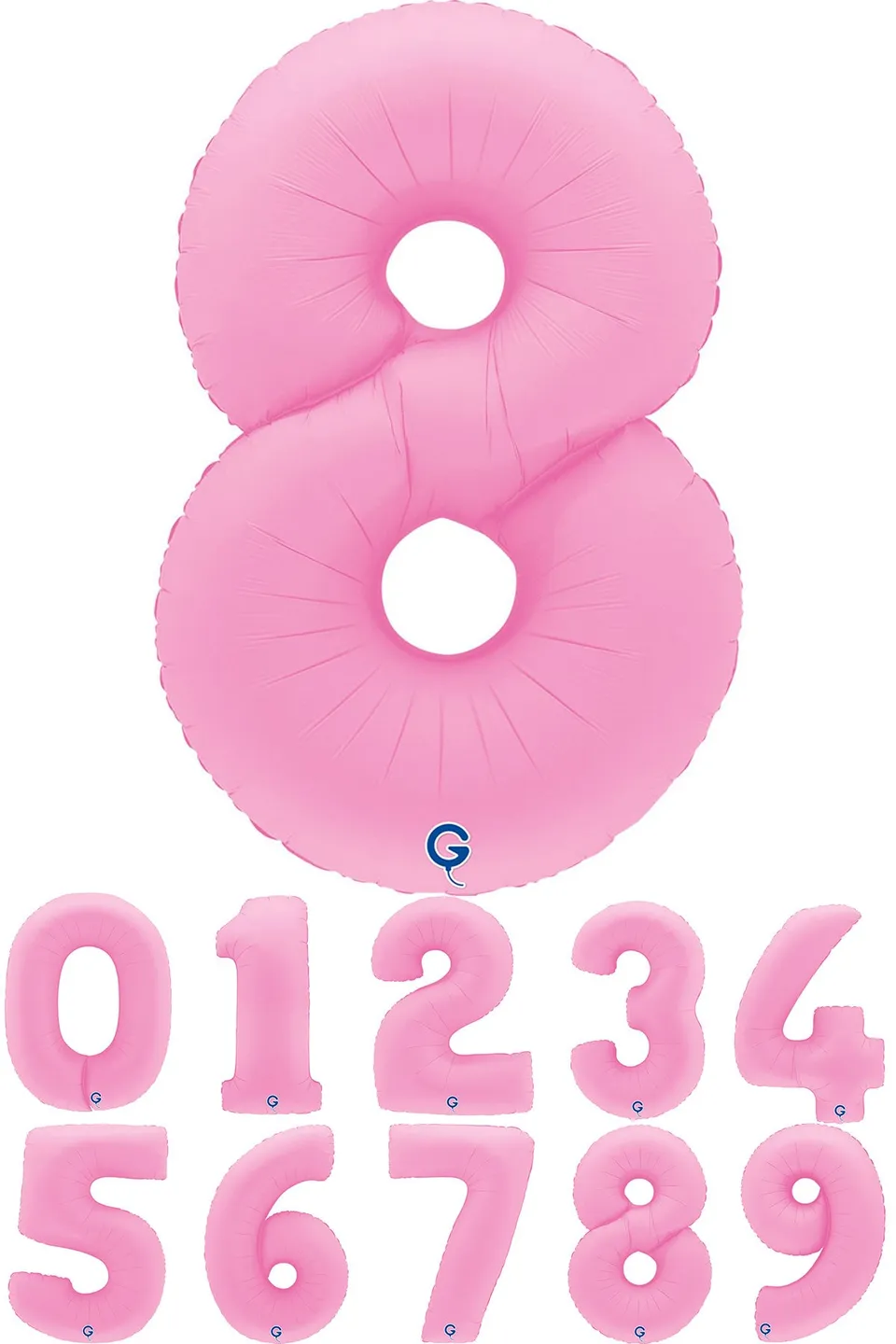 das-kost-mland-xxl-zahlen-folienballon-0-matt-sakura-pink-102cm image 1
