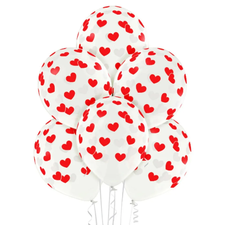 das-kost-mland-herzen-luftballons-6-stk-30-cm-latex-rot image 1