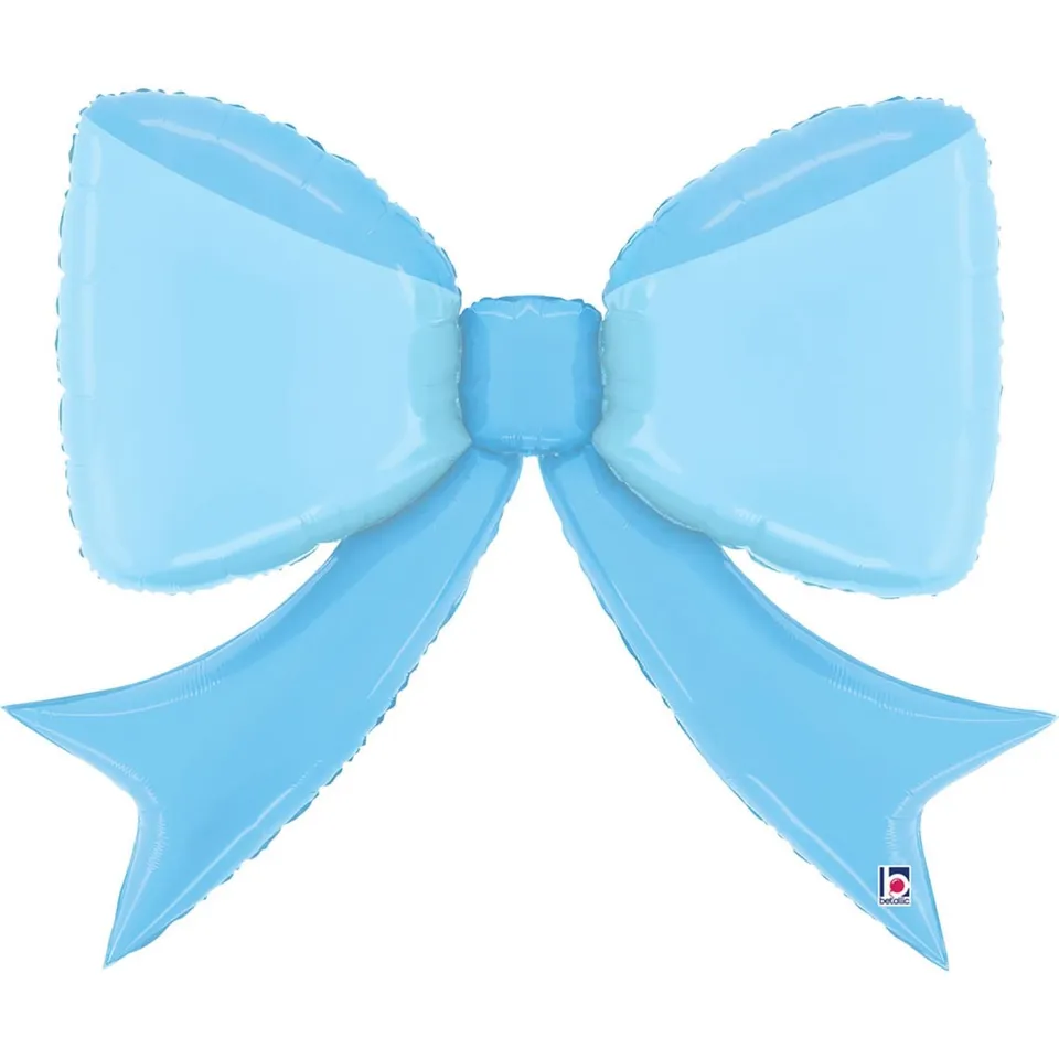 das-kost-mland-folienballon-schleife-blau-90-cm-41-zoll image 1