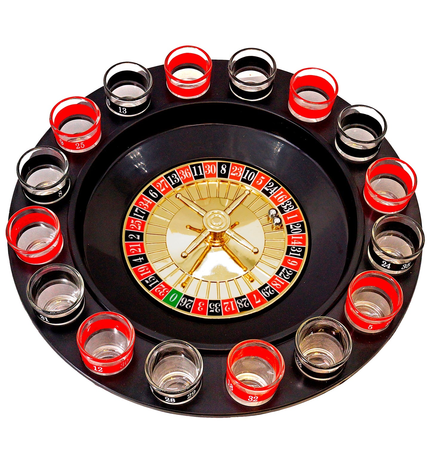 das-kost-mland-trinkspiel-roulette-casino-30-cm-16-gl-ser image 2