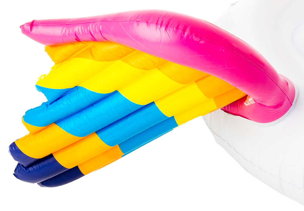 das-kost-mland-dekorationen-xxl-schwimmtier-einhorn-250cm-regenbogen image 4