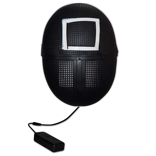 led-maske-koreanisches-spiel-quadrat-leuchtmaske-fasching image 1