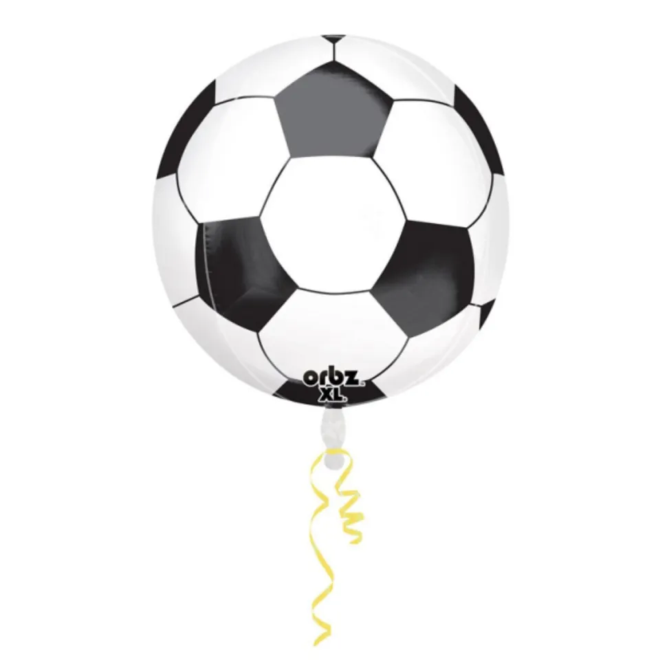 das-kost-mland-dekorationen-orbz-folienballon-fu-ball-38cm image 1