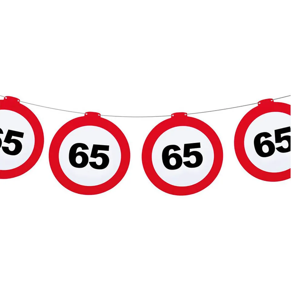das-kost-mland-accessoires-girlande-verkehrsschild-12m image 1