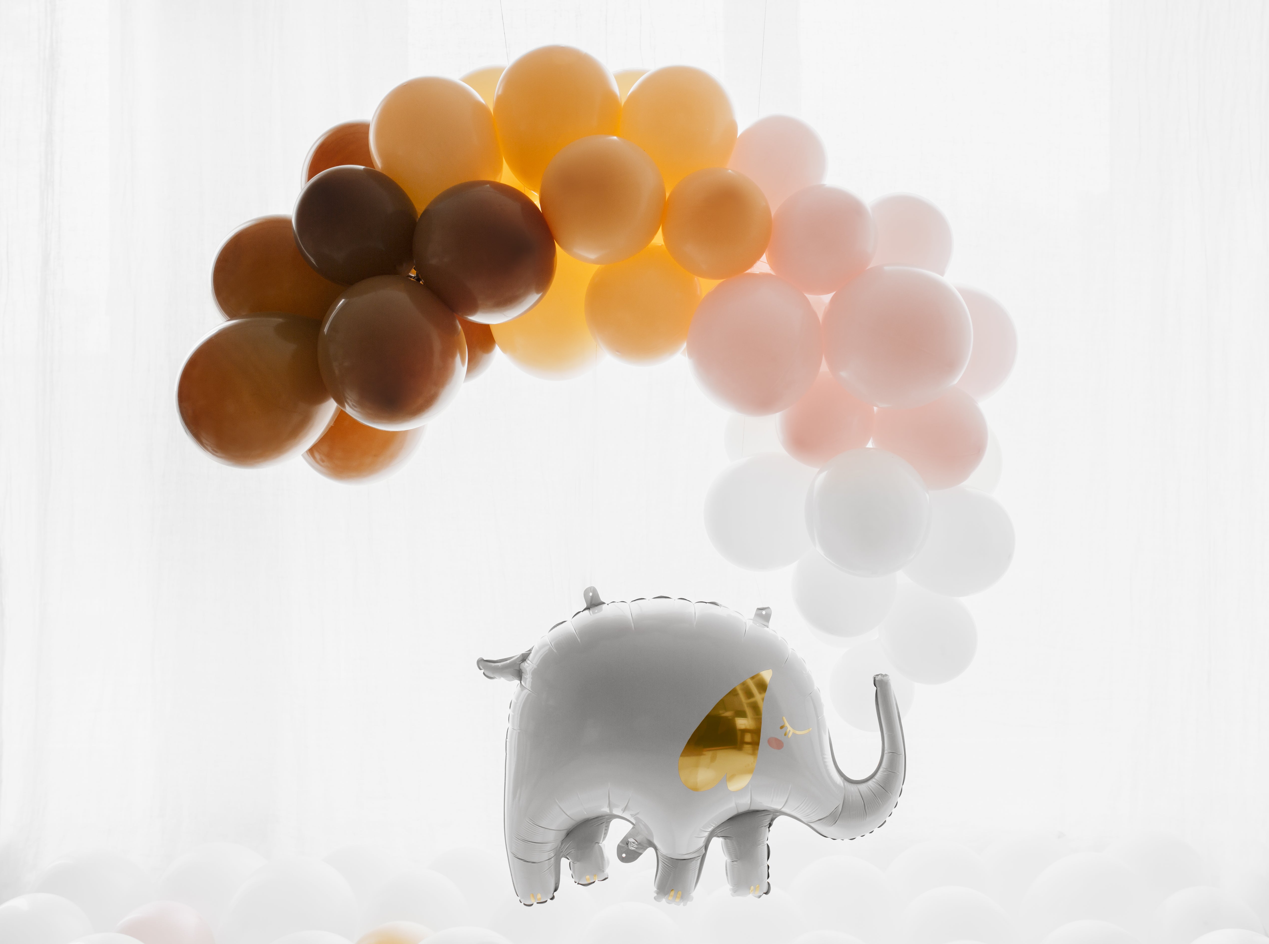 das-kost-mland-uni-metallic-luftballon-10-stk-pfirsich-orange-30cm image 4