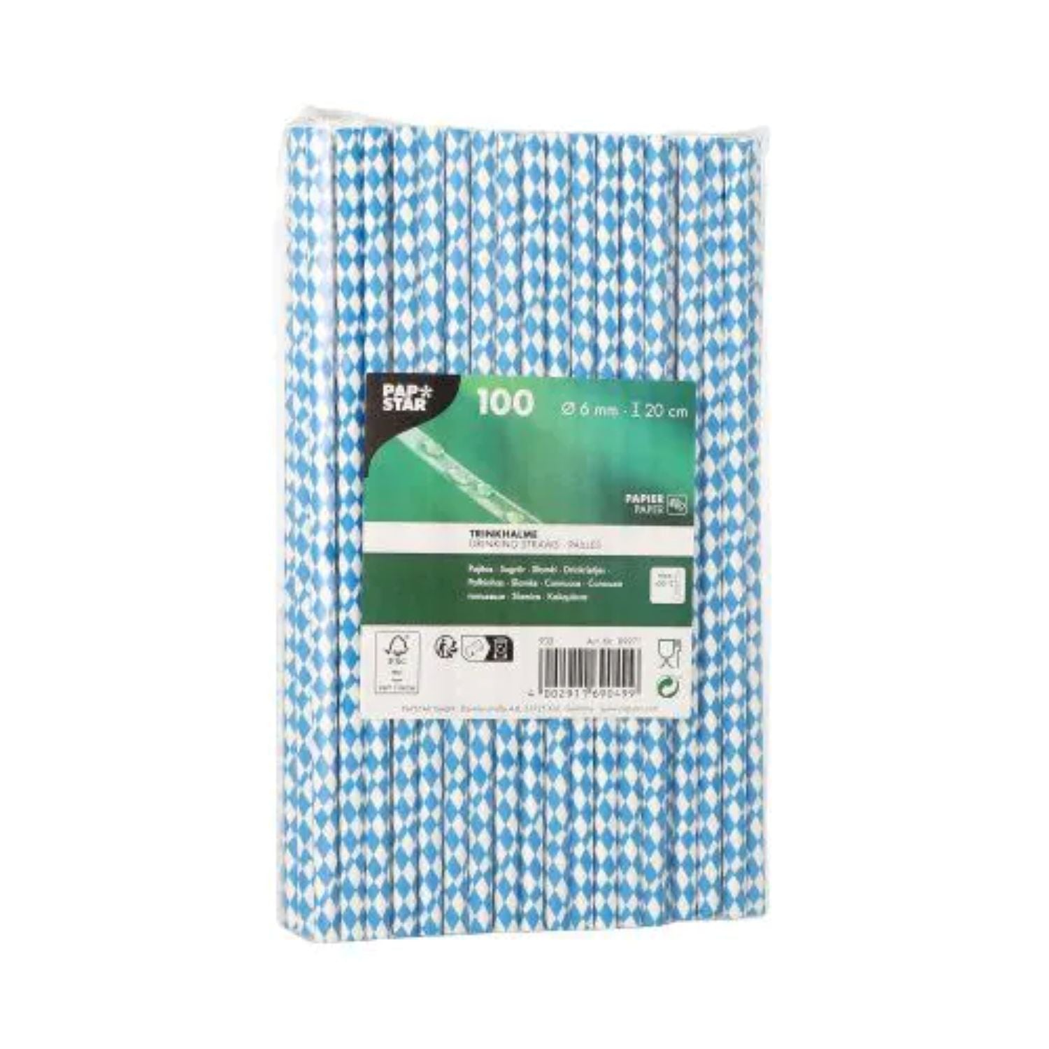 das-kost-mland-bayrisch-blau-papierstrohhalme-100-st-ck-rauten image 3