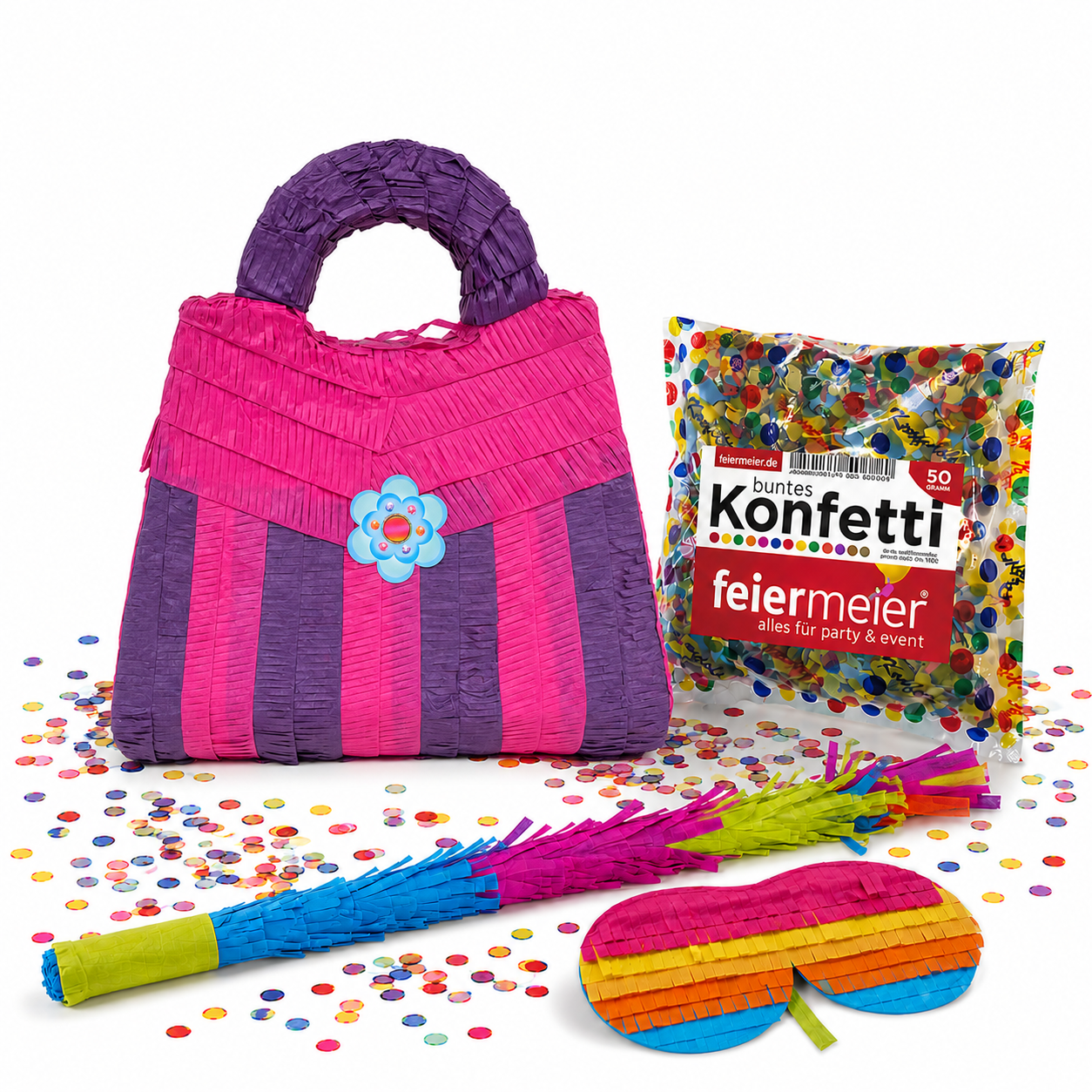 das-kost-mland-pinata-set-4-tlg-mit-stock-und-maske image 6