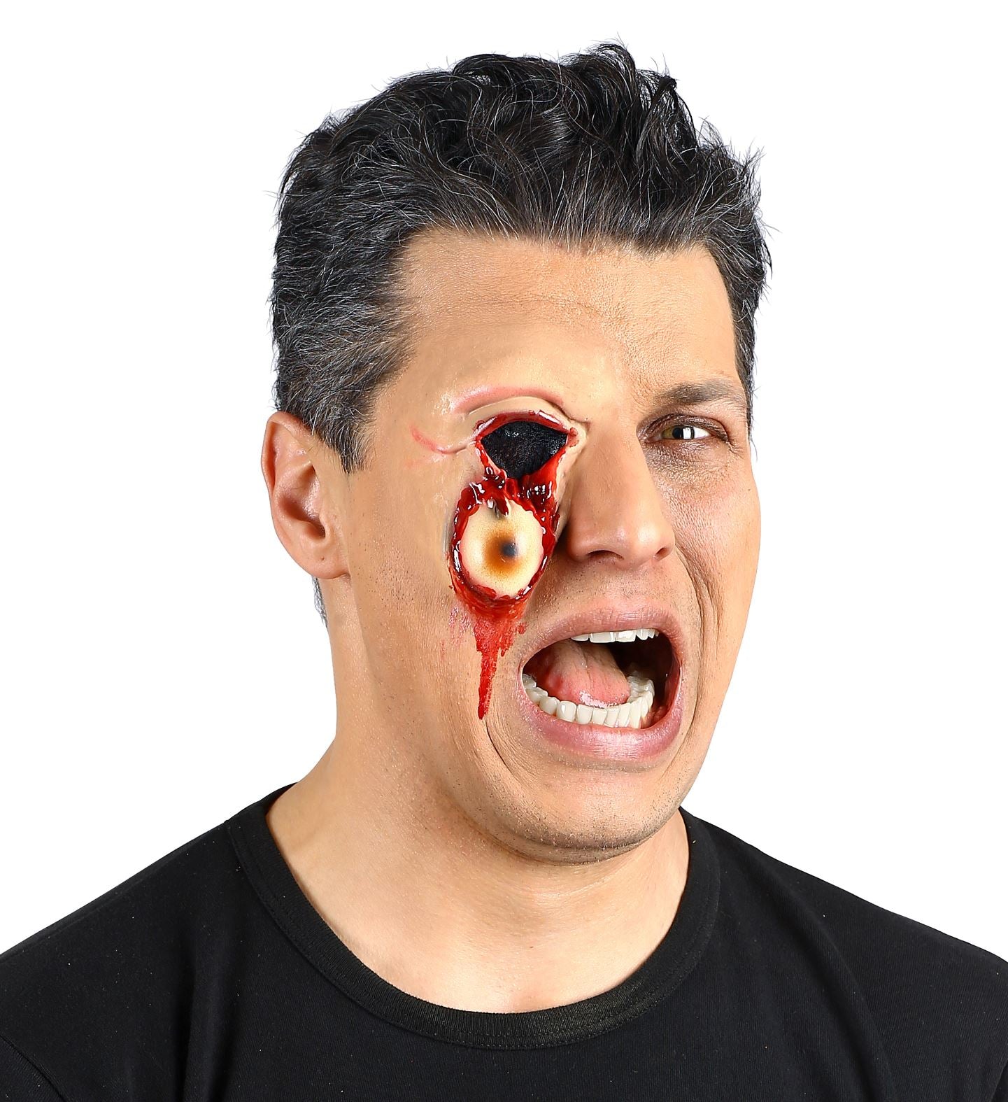das-kost-mland-narbe-h-ngendes-auge-latex-mit-kleber image 3