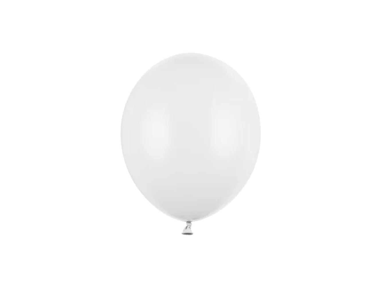 das-kost-mland-dekorationen-luftballon-uni-pastell-100st-pure-white image 1