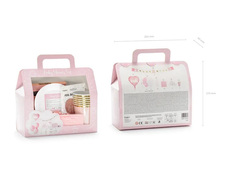 das-kost-mland-it-s-a-girl-party-deko-set-49-tlg-rosa image 3