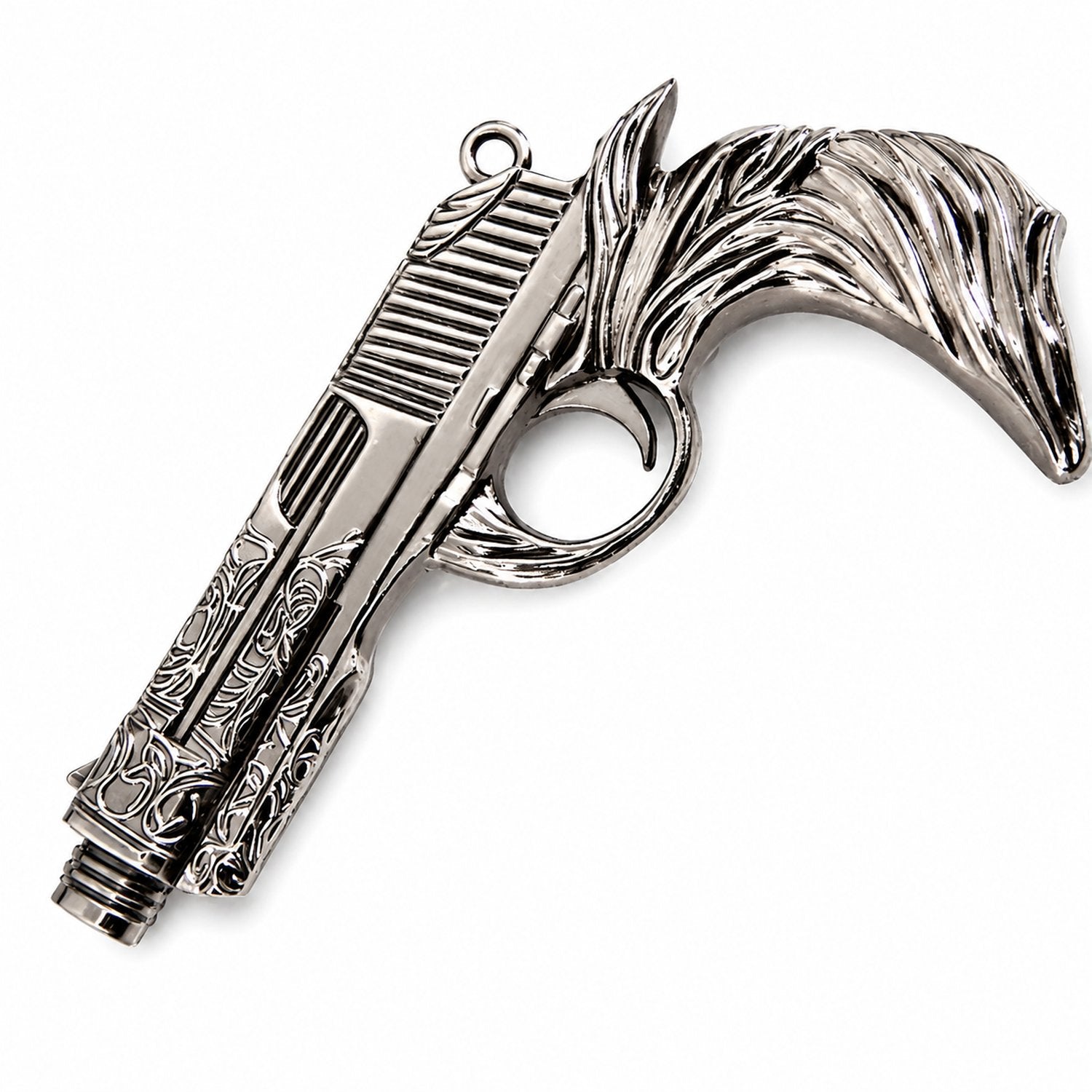 das-kost-mland-gehstock-metall-pistole-schwarz-silber-93cm image 6