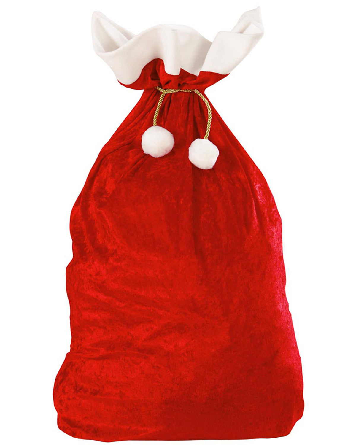 das-kost-mland-nikolaus-geschenkesack-samt-rot-100x60cm image 1