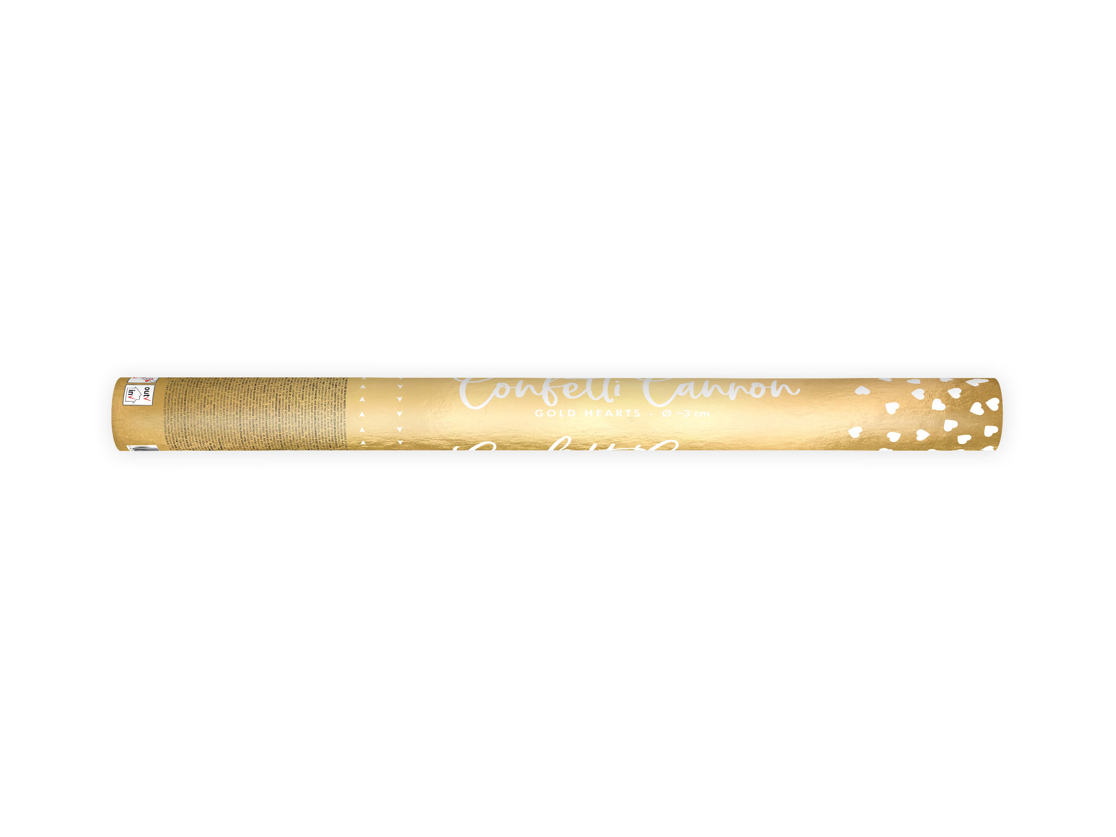 das-kost-mland-konfettishooter-herzen-60cm-konfettikanone-gold image 2