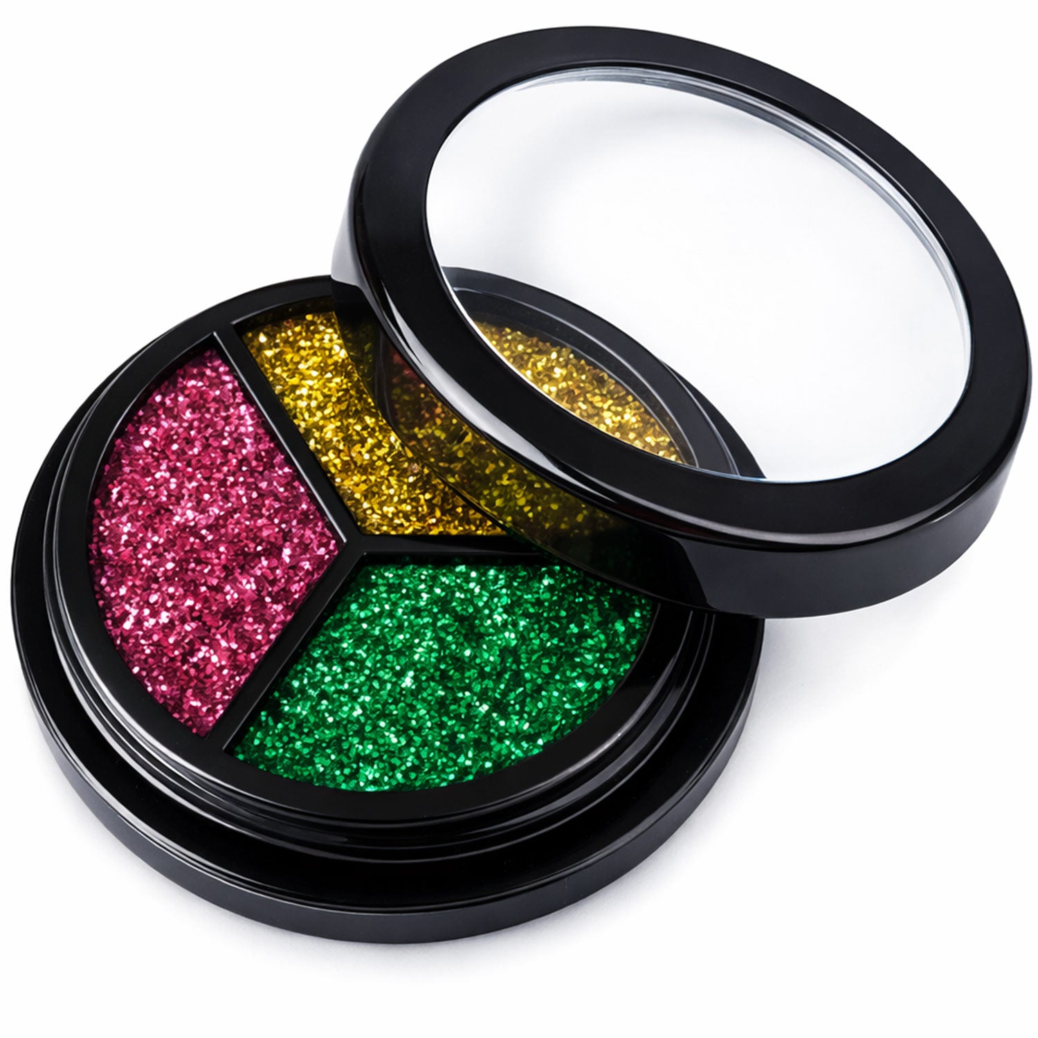 jofrika-trio-glitter-make-up-gold-gr-n-pink-schminke image 2