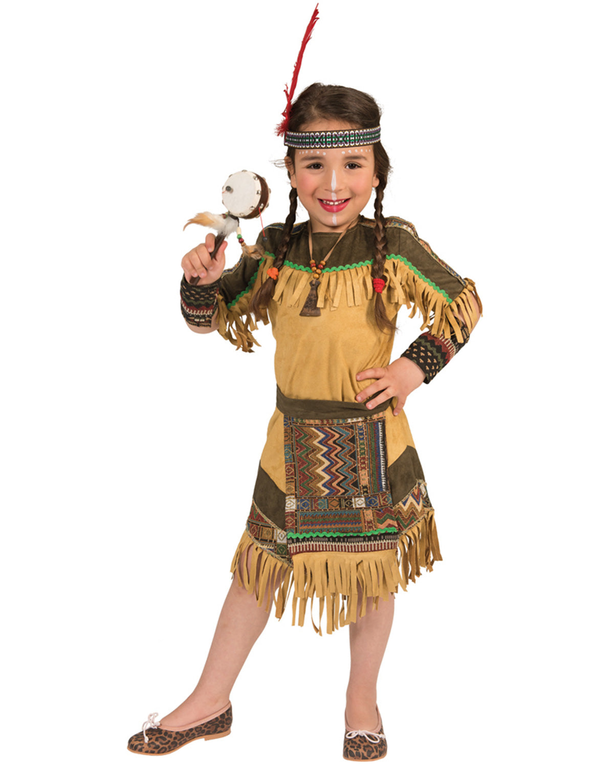 das-kost-mland-shania-indianerin-kost-m-m-dchen-braun-mit-g-rtel image 5