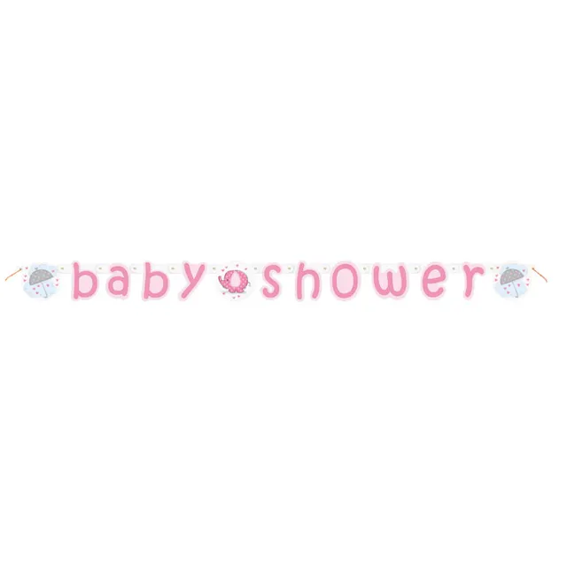 das-kost-mland-buchstabengirlande-elefant-baby-shower-pink-160cm image 1