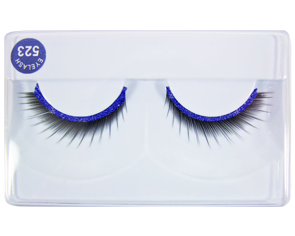 das-kost-mland-dekorationen-glitter-wimpern-silber-k-nstlich image 2