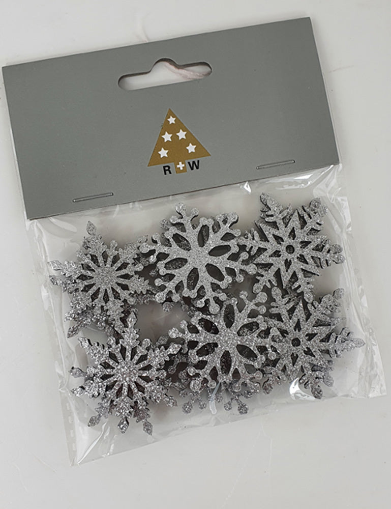 riffelmacher-filz-streudeko-glitter-silber-flocken-4cm image 4