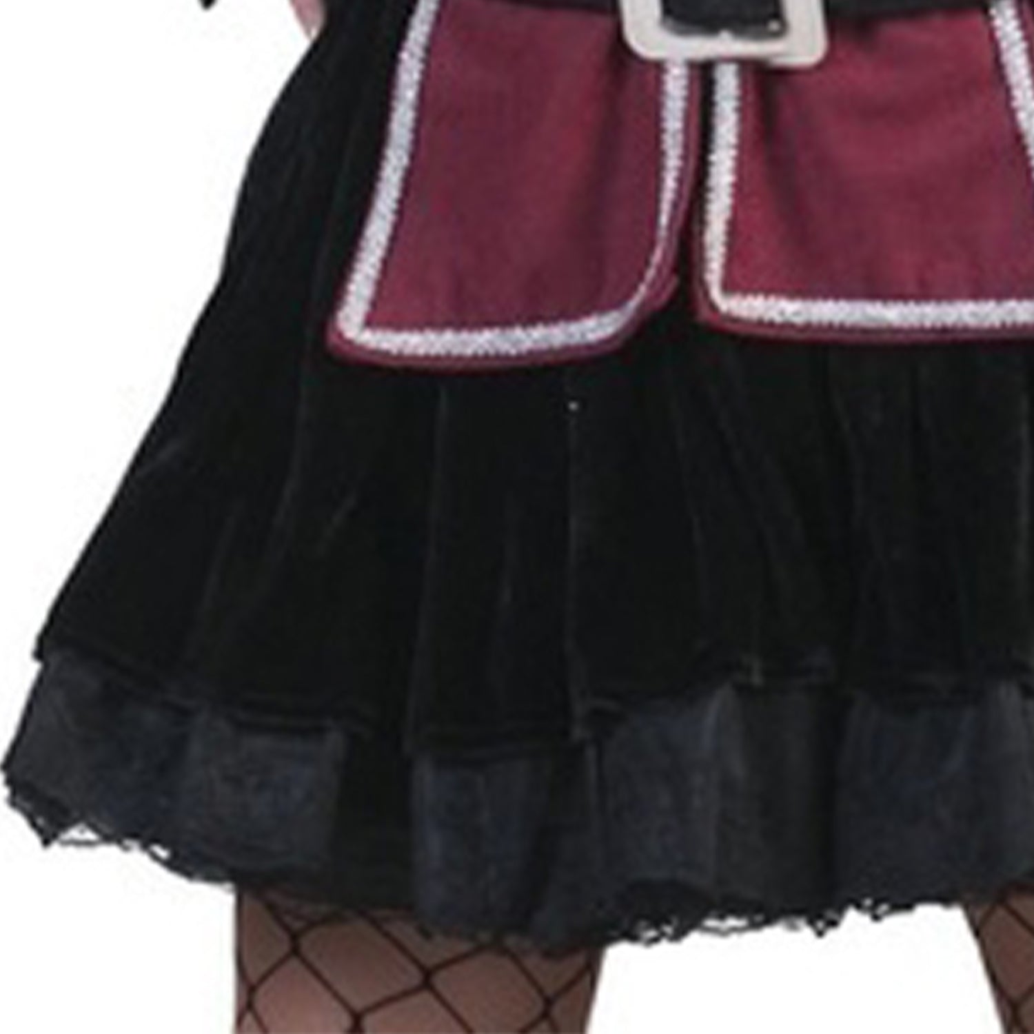 das-kost-mland-scarlett-piratin-kost-m-damen-schwarz-rot image 7