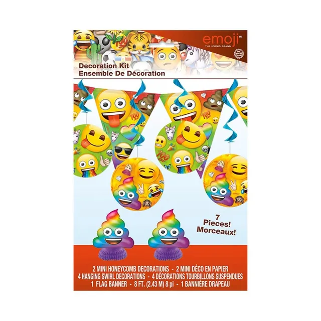 das-kost-mland-dekorationen-dekoset-emoji-regenbogen-7-tlg image 1