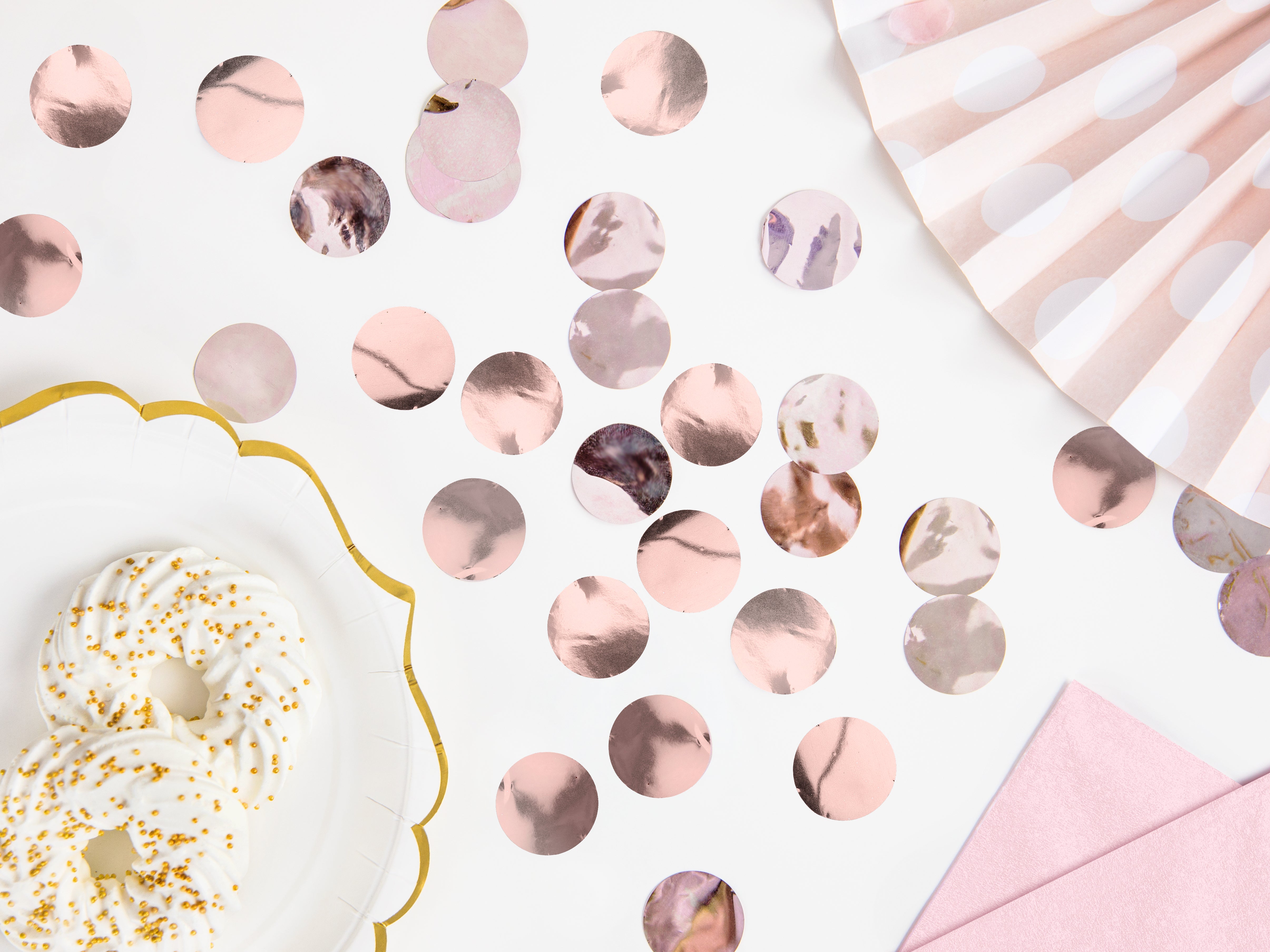 das-kost-mland-konfetti-kreise-rosegold-15-g-partydeko image 3