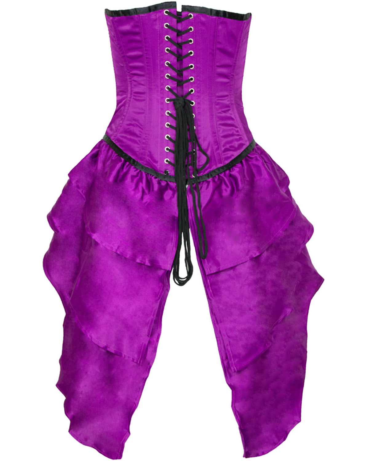 das-kost-mland-dekorationen-corsage-mieder-sch-chen-lila-satin-gr-l image 2