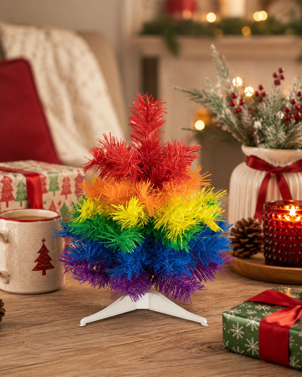 riffelmacher-rainbow-k-nstlicher-weihnachtsbaum-30-5x30-cm-bunt image 3