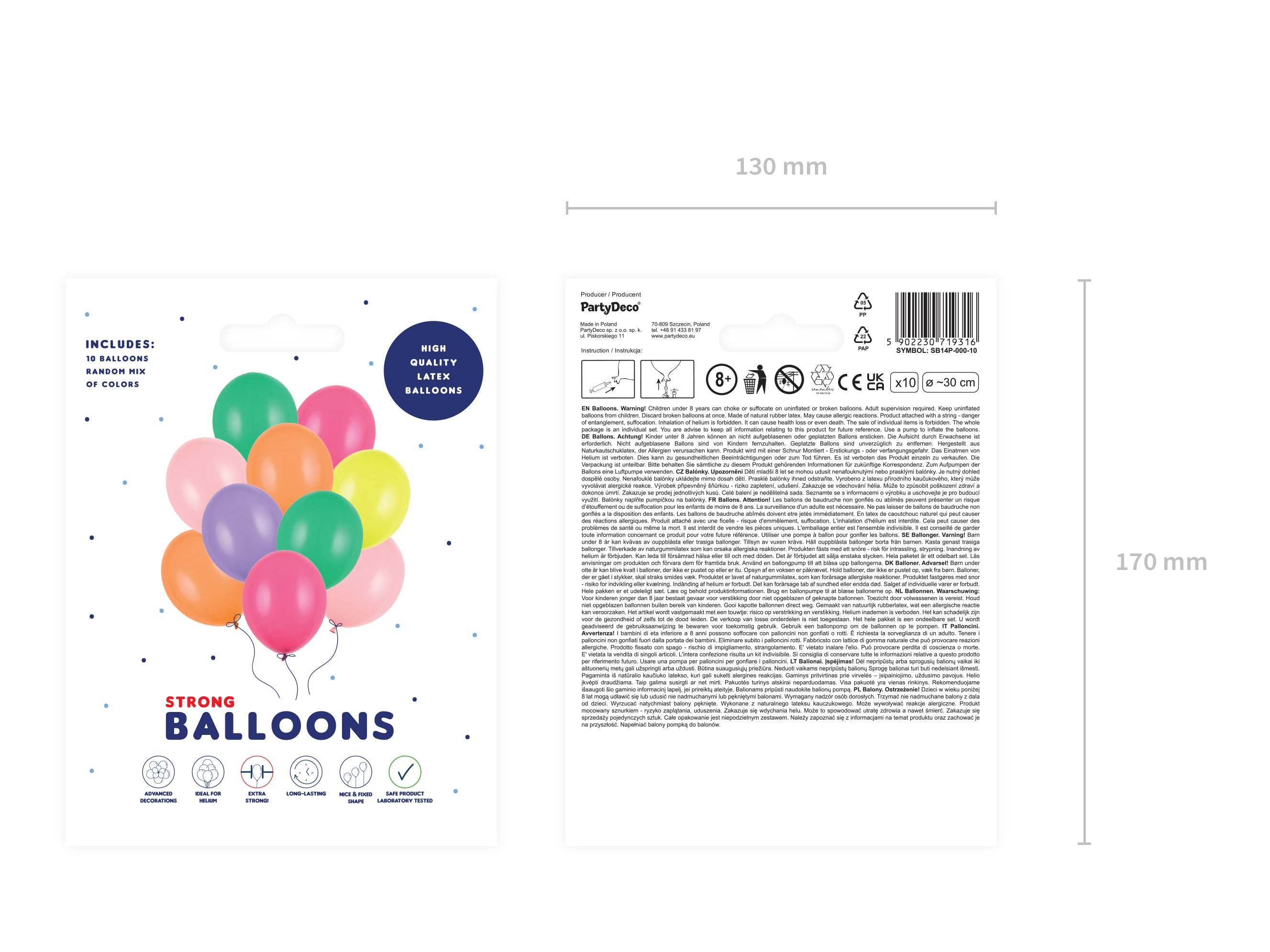 das-kost-mland-uni-pastell-luftballons-30-cm-mix-10-st-ck image 2