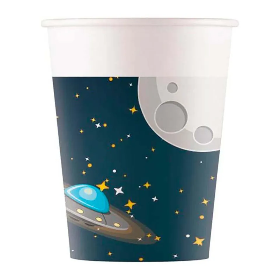 das-kost-mland-space-rocket-pappbecher-8-st-ck-200-ml-fsc image 1