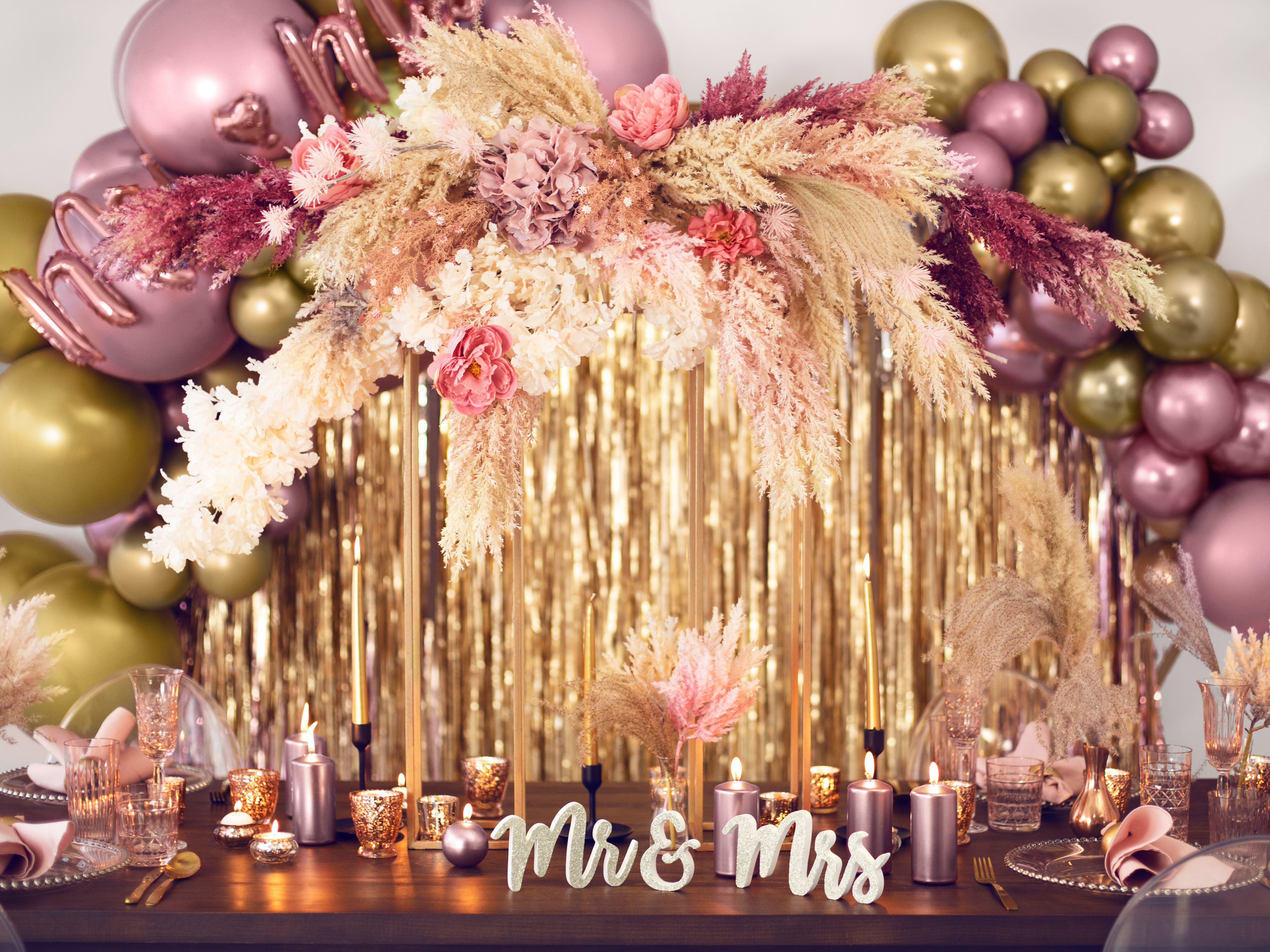 das-kost-mland-uni-glossy-luftballon-rosegold-50-stk-30cm image 6