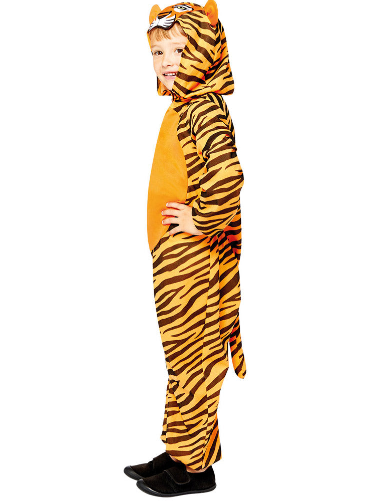 das-kost-mland-jungen-tiger-kost-m-overall-mit-kapuze-6-8-j image 4