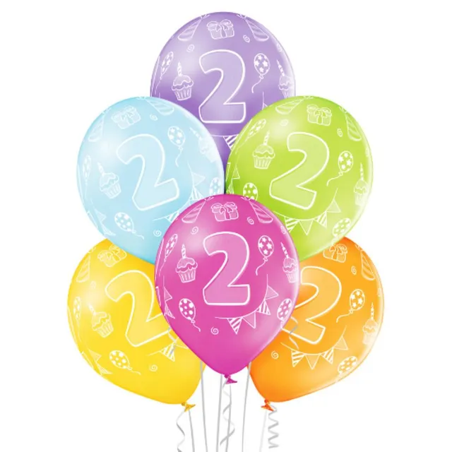 das-kost-mland-dekorationen-luftballon-30cm-geburtstag-6-stk-bunt image 1