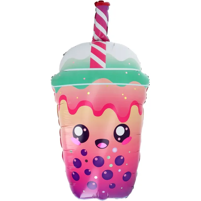 das-kost-mland-shape-folienballon-bubble-tea-38x76-cm image 1