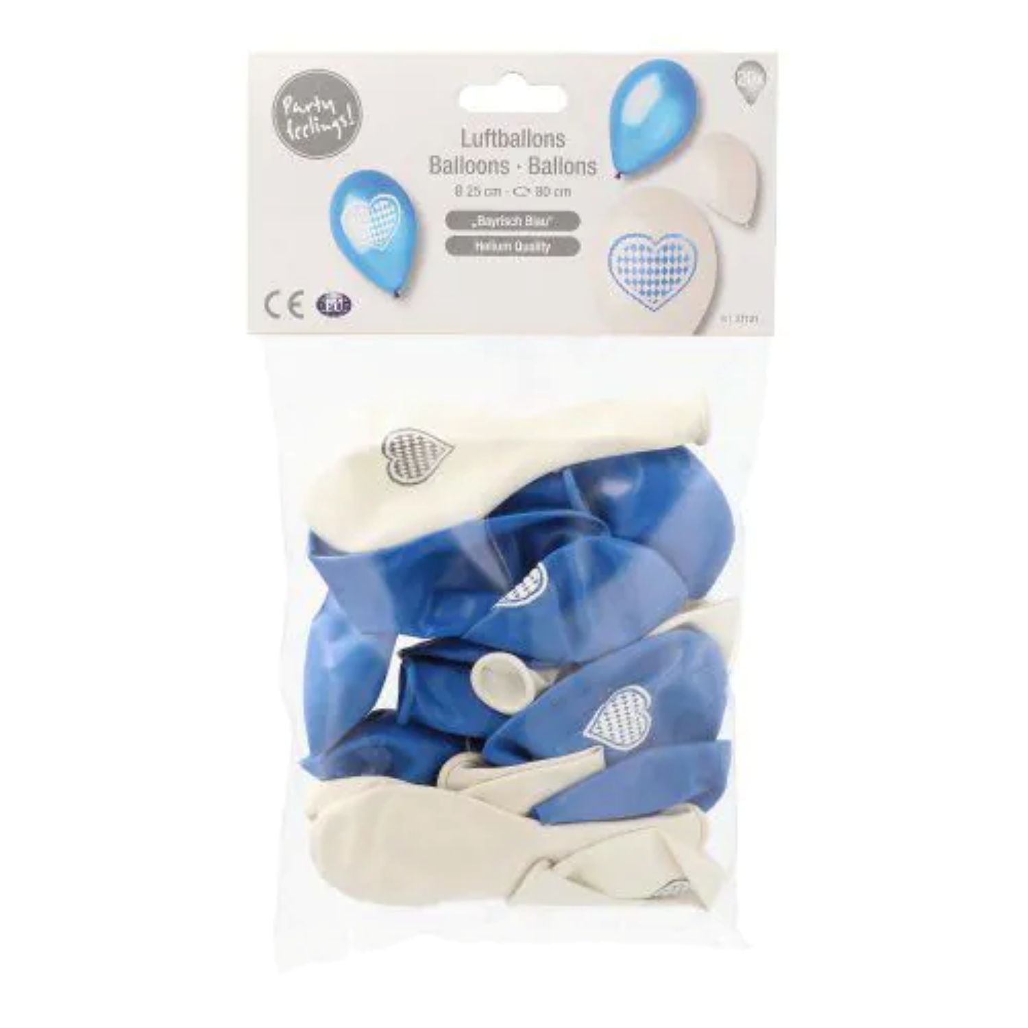 das-kost-mland-bayrisch-blau-latexballon-25cm-20-st-ck-raute image 2