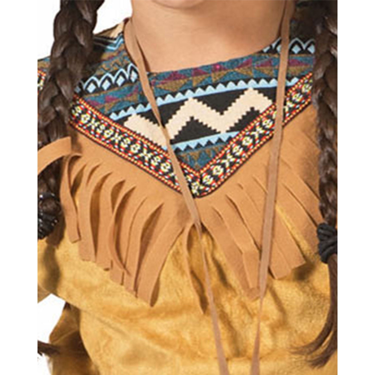 das-kost-mland-cherokee-indianerin-kost-m-m-dchen-braun image 4