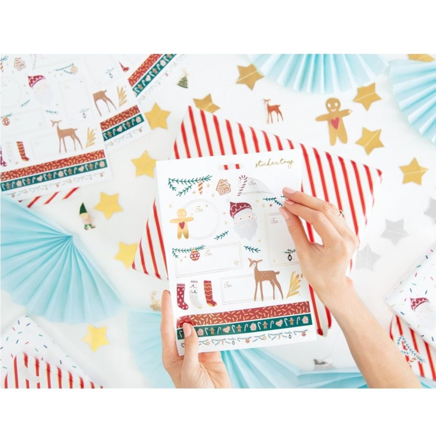 das-kost-mland-weihnachten-aufkleber-31-st-ck-designs image 2