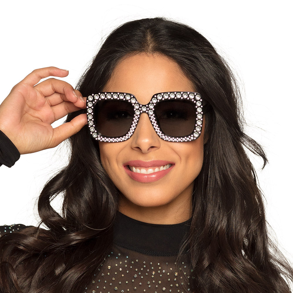 das-kost-mland-bling-bling-partybrille-blau-glitzer image 4