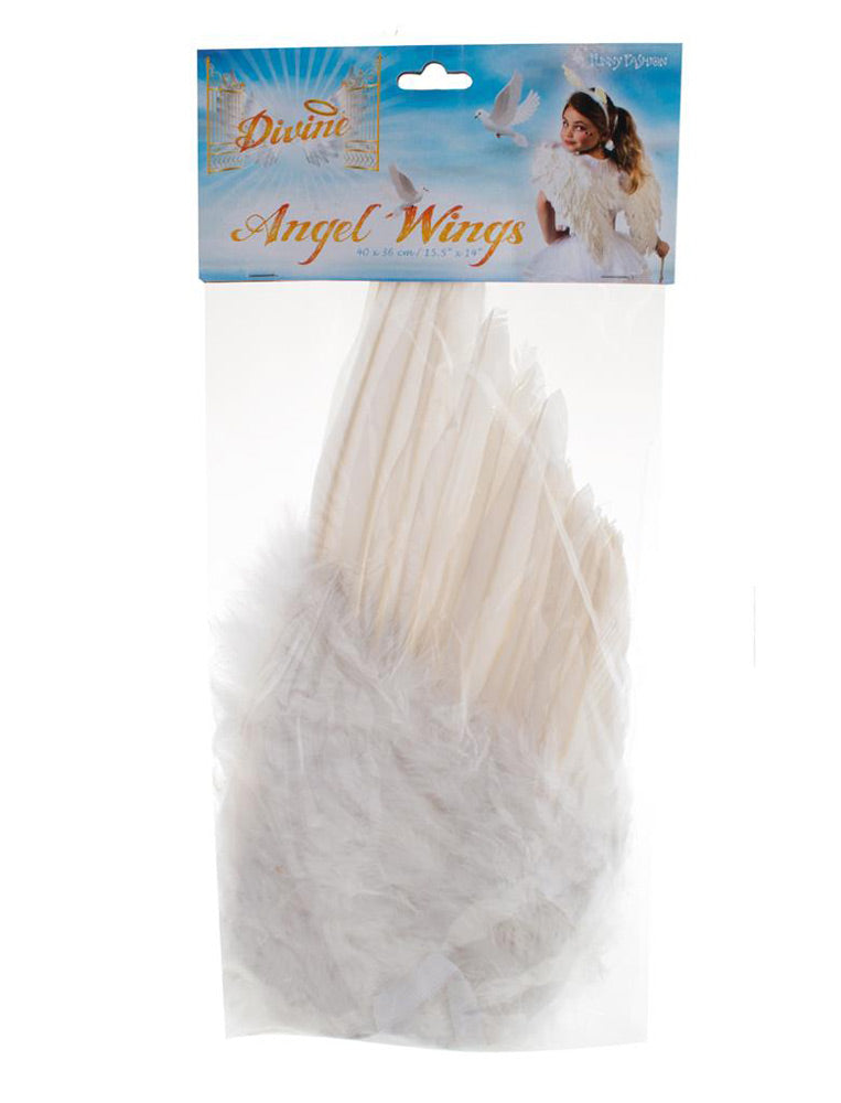 das-kost-mland-accessoires-engelsfl-gel-kinder-40x36cm-wei-federn image 2