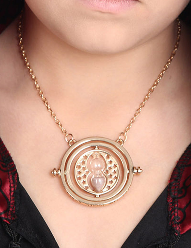 das-kost-mland-magischer-zeitverdreher-halskette-sanduhr-gold image 2