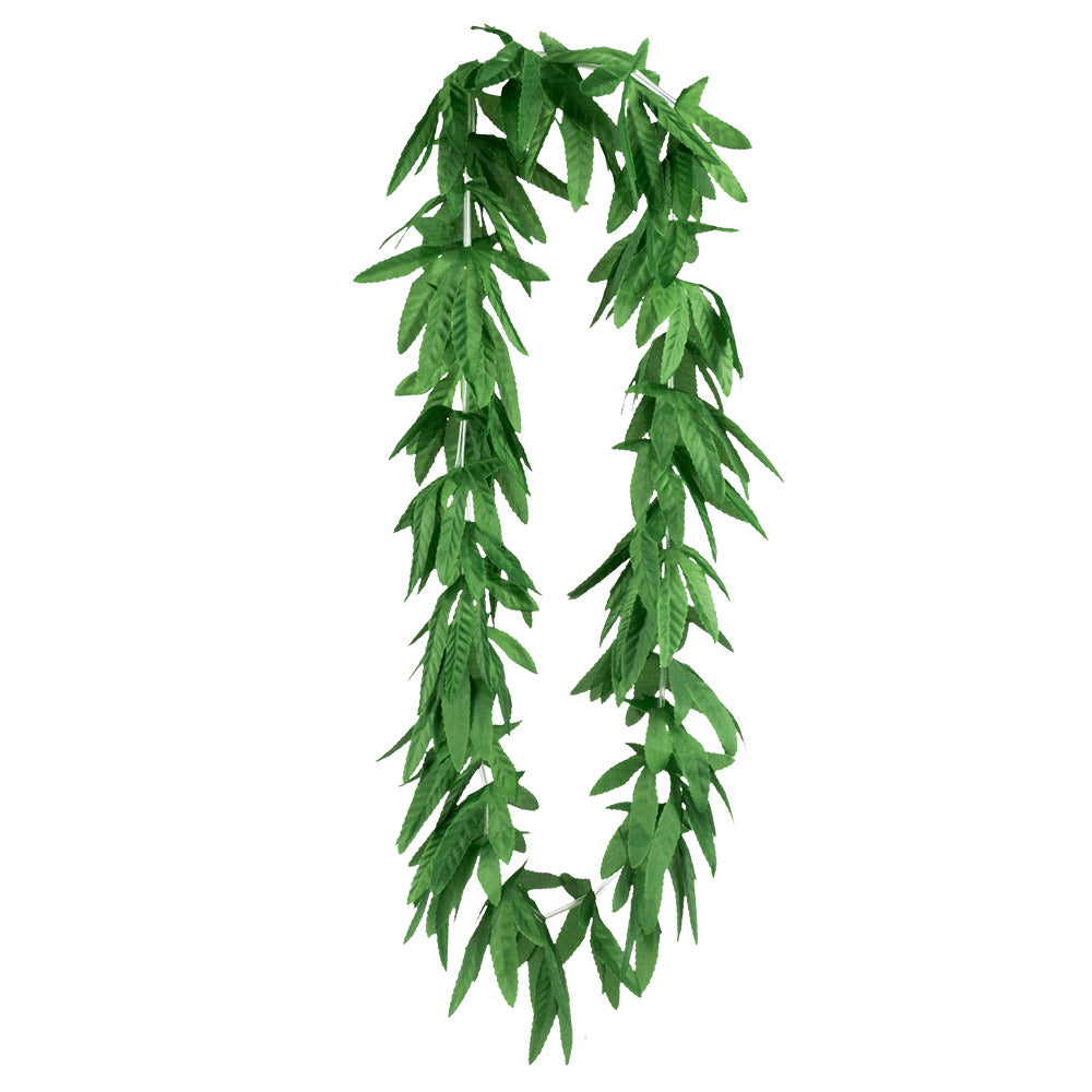 das-kost-mland-lei-hawaiikette-cannabis-party-accessoire image 1