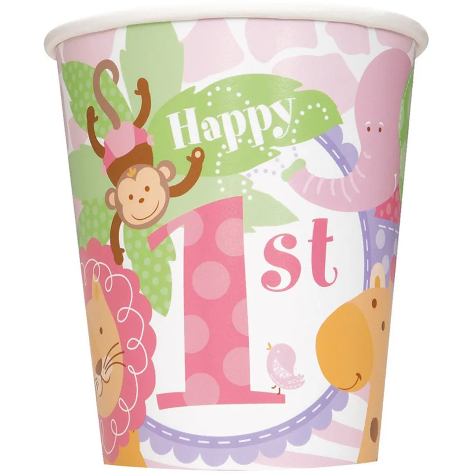 das-kost-mland-hb-1st-safari-pink-pappbecher-8-st-ck-266-ml image 1