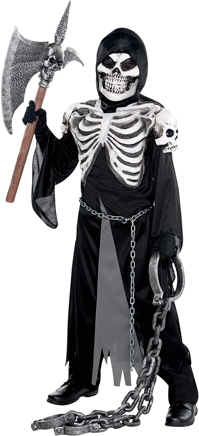 das-kost-mland-crypt-creeper-skelett-kost-m-jungen-schwarz image 1