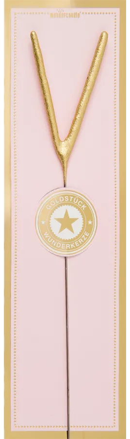 das-kost-mland-dekorationen-wunderkerze-buchstabe-v-gold-6-5cm image 1