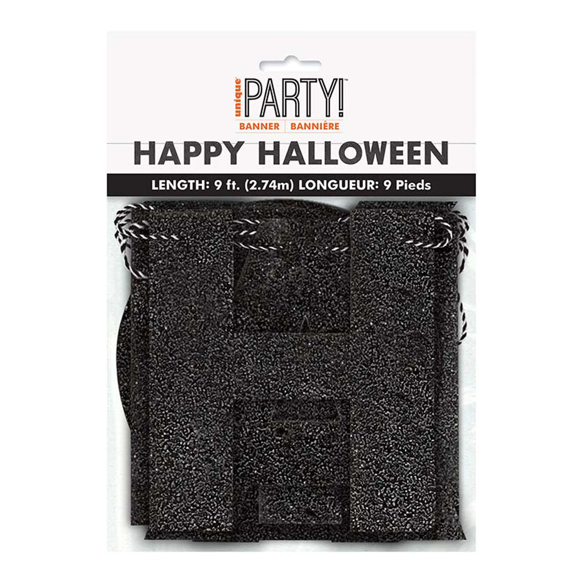 das-kost-mland-happy-halloween-banner-glitter-274-cm image 2