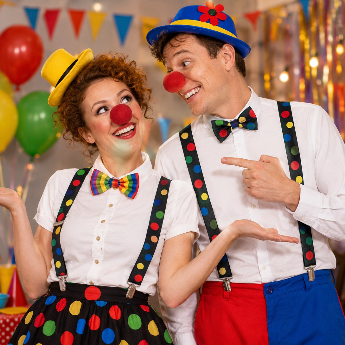 das-kost-mland-clown-polka-dot-kost-mset-hosentr-ger-nase image 4