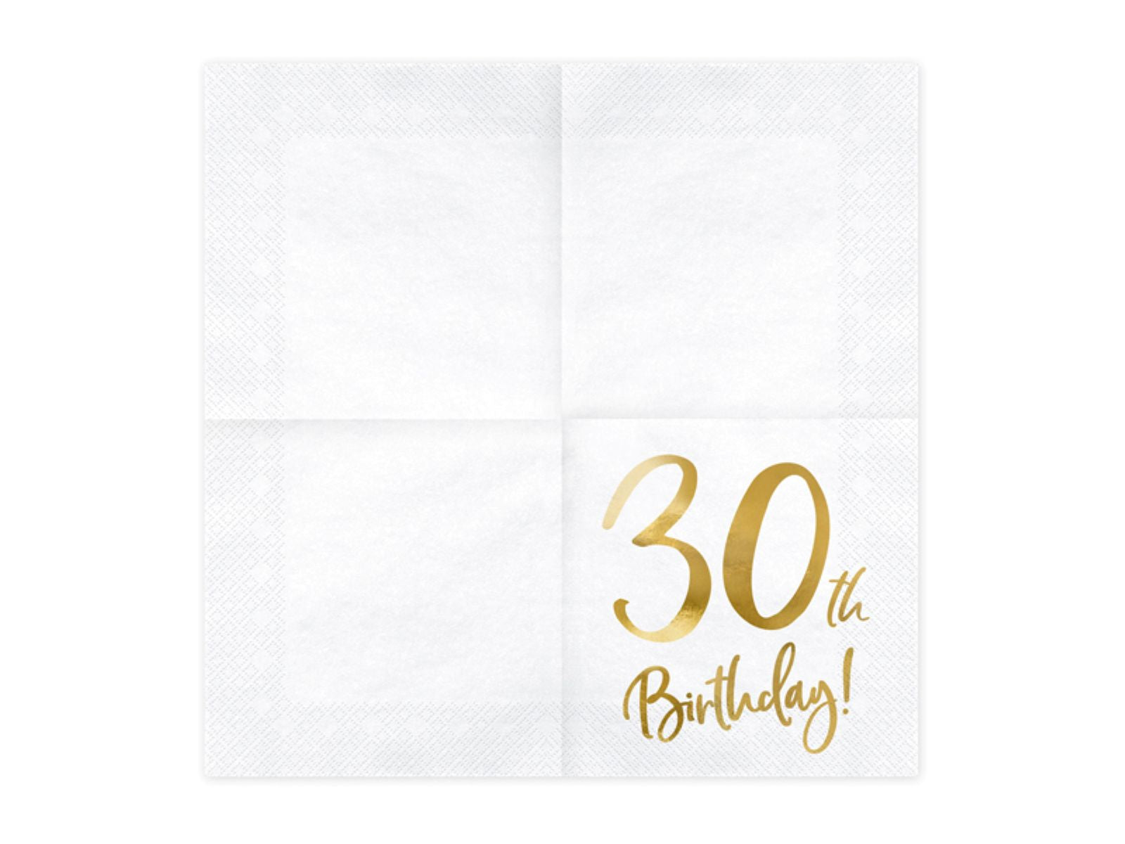 das-kost-mland-birthday-gold-servietten-30-20-st-ck-33x33cm-gold image 3