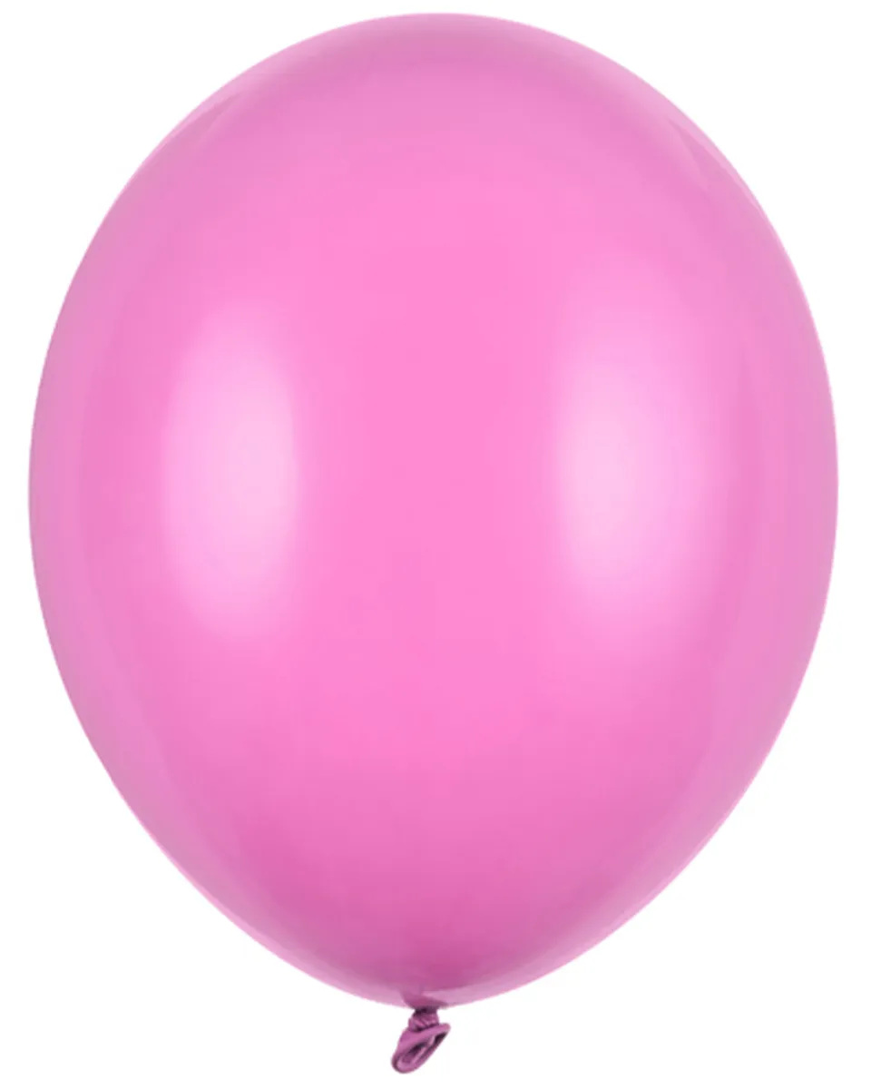 das-kost-mland-dekorationen-luftballon-uni-pastell-fuchsia-50-stk-30cm image 1