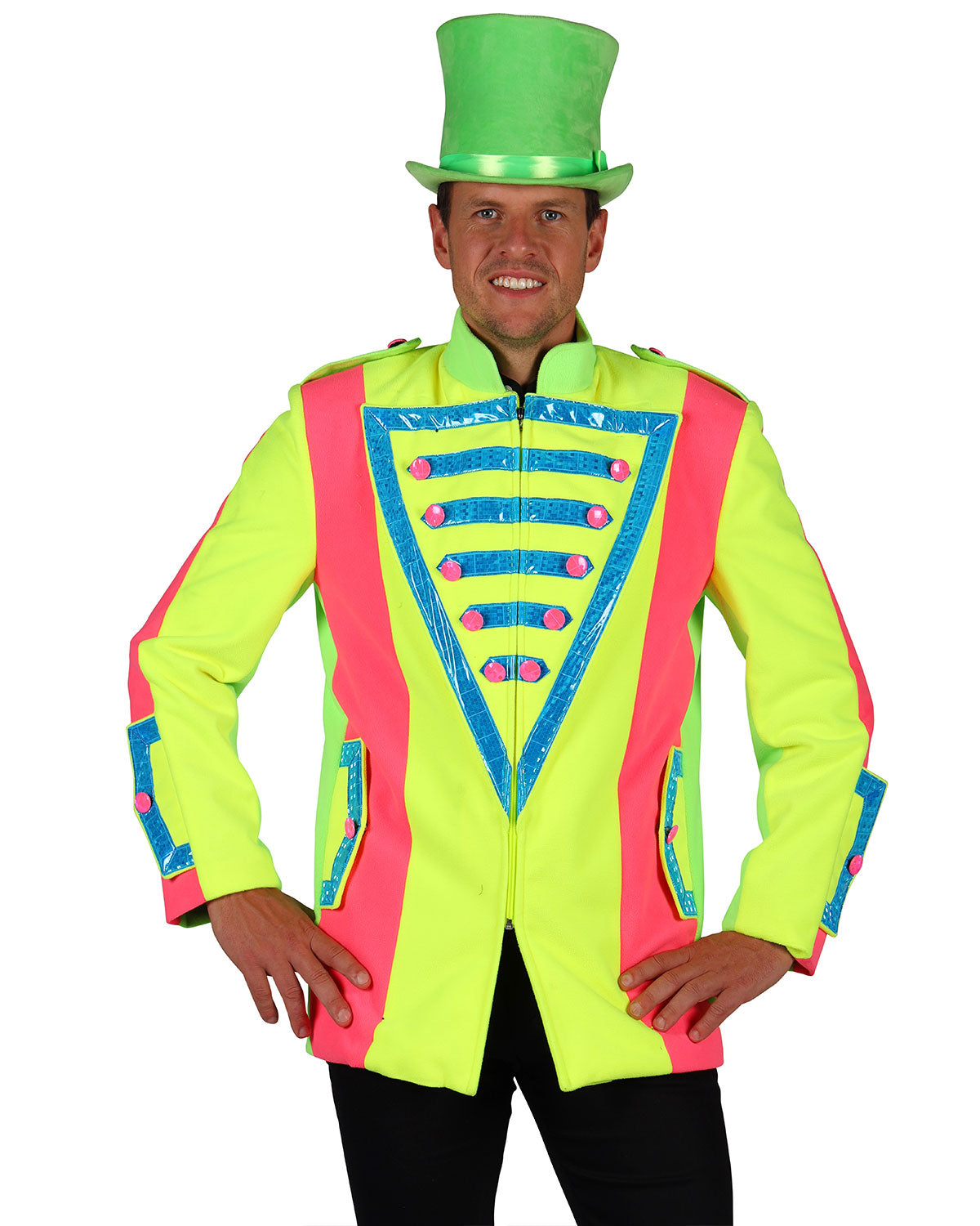 das-kost-mland-neon-night-garde-jacke-herren-kost-mjacke-gr-l image 2