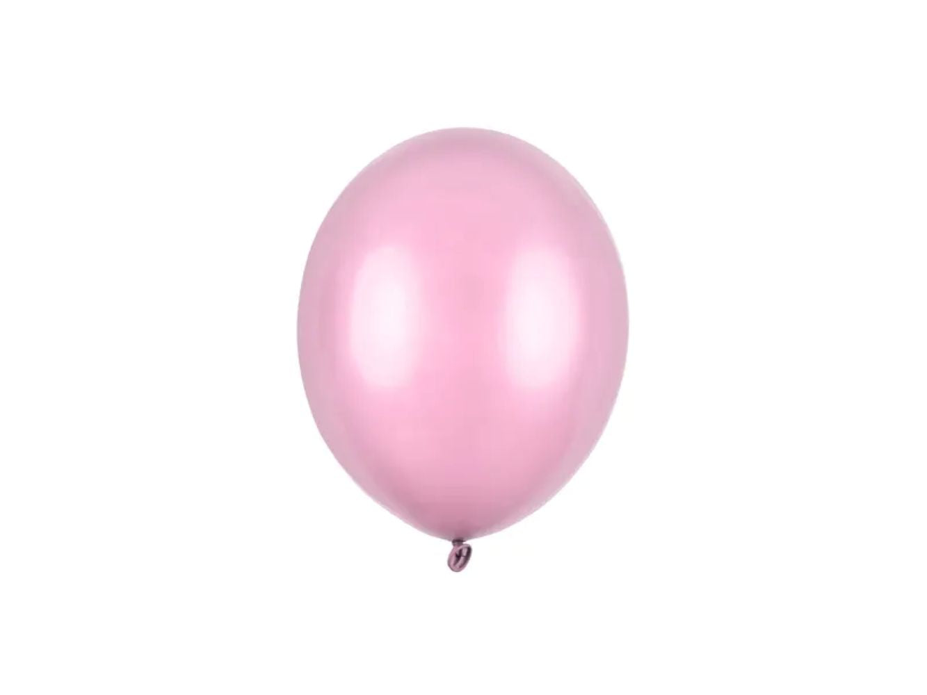 das-kost-mland-uni-metallic-latexballon-candy-pink-100-stk image 1